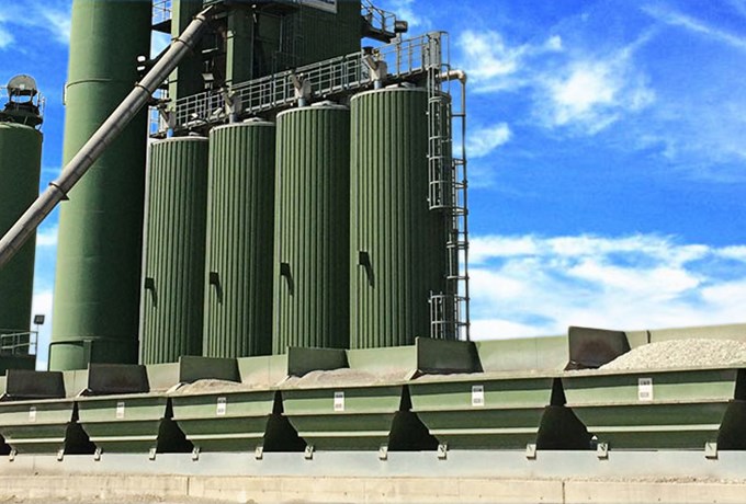 Mischanlage Header